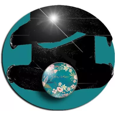 Envie de décorer vos chaussures ? Décorations Japon bleu…