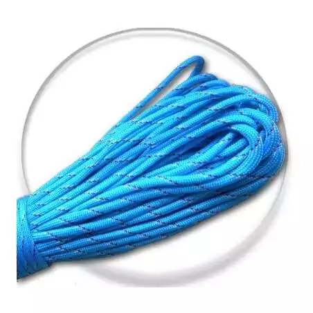 Lacets paracorde ronds bleu azur. pour vos chaussures Lacets paracorde ronds bleu azur. pour vos chaussures