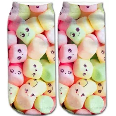 Socquettes kawaii mochis pour vos jolis pieds