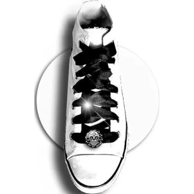 Envie de décorer vos chaussures ? Décorations&nbsp;noires…