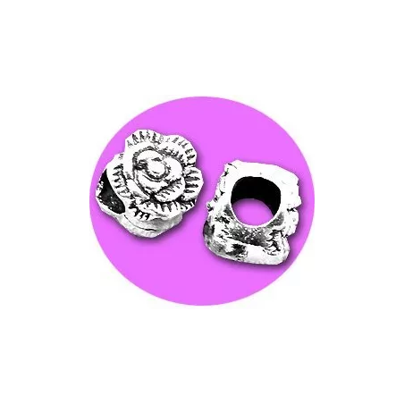 Décorations bijoux de lacets fleurs roses argent femmes en…