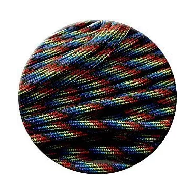 Lacets ronds noirs multicolores en vente en boutique de…