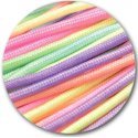 Lacets paracorde rainbow pastels