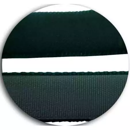 Lacets fins velours ras vert sombre pour vos chaussures