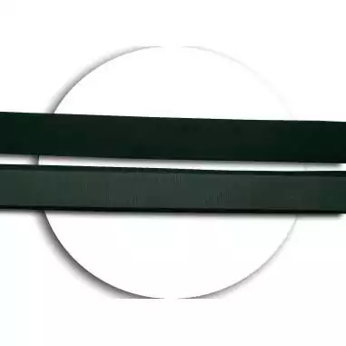 Lacets fins velours ras vert sombre pour vos chaussures