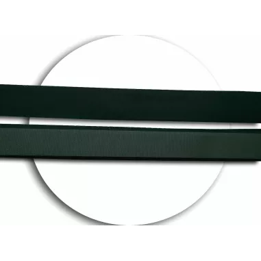 Lacets fins velours ras&nbsp;vert sombre pour vos chaussures