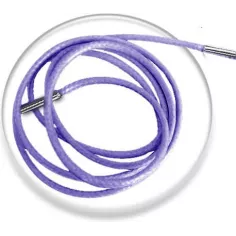 Lacets cirés violets lavande fantaisie homme en vente en…