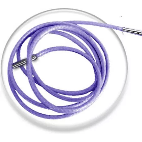 Lacets cirés violets lavande fantaisie homme en vente en…
