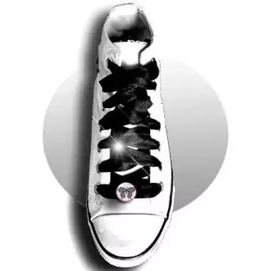 Envie de décorer vos chaussures ? Décorations roses papillon+dentelle