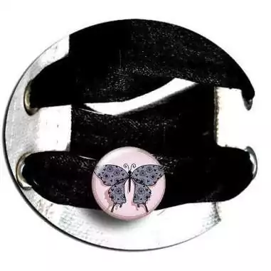 Envie de décorer vos chaussures ? Décorations roses papillon+dentelle