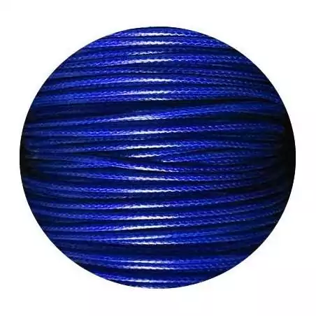 Lacets fins cirés en bleu roi pour vos chaussures Lacets fins cirés en bleu roi pour vos chaussures