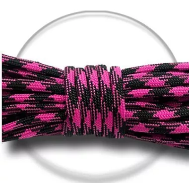 Lacets ronds rose noir paracord en vente en ligne en…