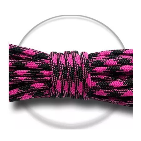 Lacets ronds rose noir paracord en vente en ligne en…