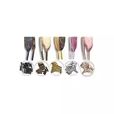 Lacets paillettes blancs pour vos chaussures