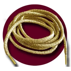 Lacets ronds or paillettes pour vos chaussures