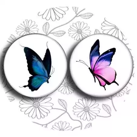 Envie de décorer vos chaussures ? Décorations Duo de papillons Envie de décorer vos chaussures ? Décorations Duo de papillons