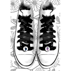 Envie de décorer vos chaussures ? Décorations Duo de papillons 2