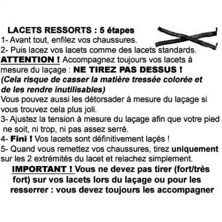 Lacets de chaussures ressorts sans noeud bleus pâles Lacets de chaussures ressorts sans noeud bleus pâles