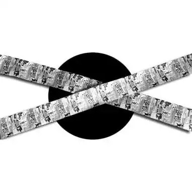 Lacets satin large newspaper vintage pour vos chaussures