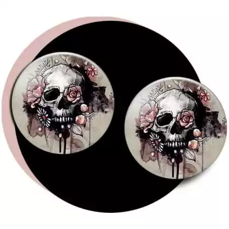 Envie de décorer vos chaussures ? Décorations crâne couleurs poudrées Envie de décorer vos chaussures ? Décorations crâne couleurs poudrées