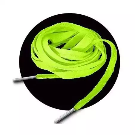Lacets vert lime fluos pour vos chaussures