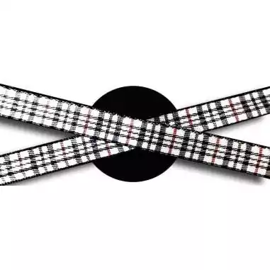 Lacets à carreaux blancs & noirs : 3 largeurs pour vos chaussures