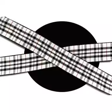 Lacets à carreaux blancs & noirs : 3 largeurs pour vos chaussures