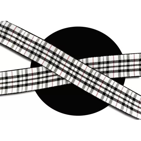 Lacets de chaussures larges rouges à carreaux écossais…