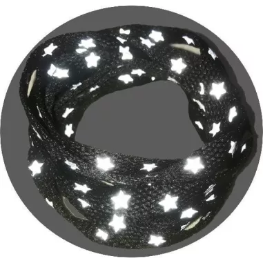 lacets chaussures noirs roses fluos à étoiles.Achat et…