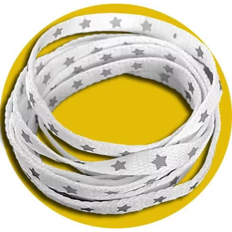 lacets chaussures noirs roses fluos à étoiles.Achat et…