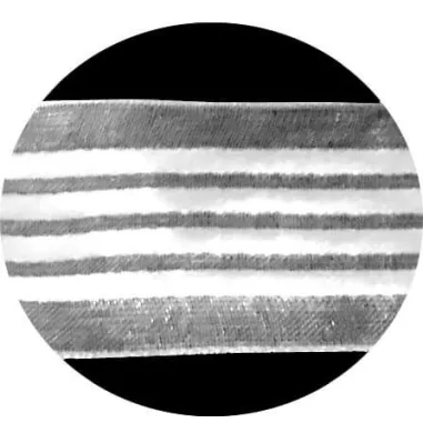 Lacets organza rayés&nbsp;satiné blanc pour vos chaussures