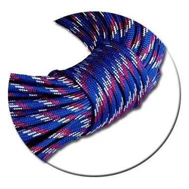 Lacets paracorde France&nbsp;bleus-blancs-rouges pour vos…