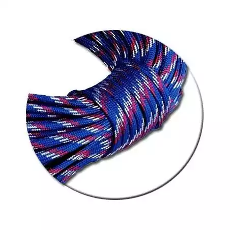 Lacets paracorde France bleus-blancs-rouges pour vos chaussures