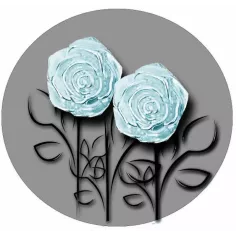 Décorations de lacets de chaussures fleur rose blanche.…