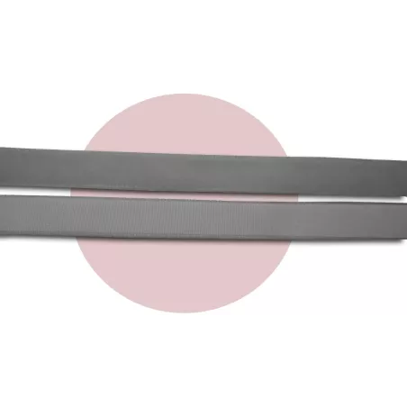 Lacets velours&nbsp;gris souris pour vos chaussures