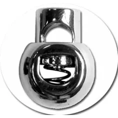 Stoppeurs boules argentées pour vos lacets, capuches,… 2