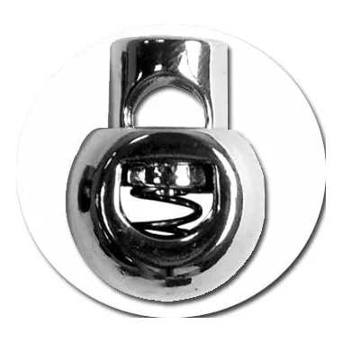 Stoppeurs boules argentées pour vos lacets, capuches,…