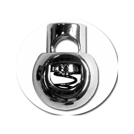 Stoppeurs boules argentées pour vos lacets, capuches,…