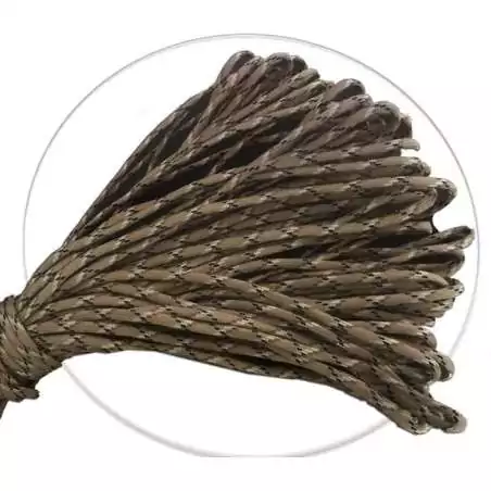 Lacets paracorde beige tabac pour vos chaussures Lacets paracorde beige tabac pour vos chaussures