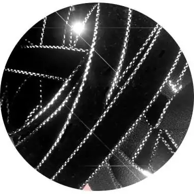 Lacets fins velours noir & argenté pour vos chaussures