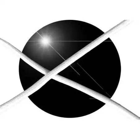 Lacets ronds blancs paillettes pour vos chaussures Lacets ronds blancs paillettes pour vos chaussures