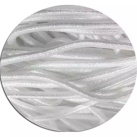 Lacets ronds blancs paillettes pour vos chaussures Lacets ronds blancs paillettes pour vos chaussures