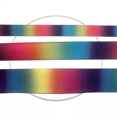 Lacets satin arc-en-ciel pour vos chaussures Lacets satin arc-en-ciel pour vos chaussures