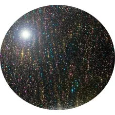 Chaussettes&nbsp;noires pailletées multicolores pour vos jolis… 2