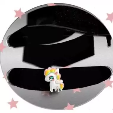 Envie de décorer vos chaussures ? Décorations licornes multicolores