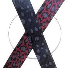 Lacets satin large&nbsp;panthère : 2 coloris pour vos chaussures 2