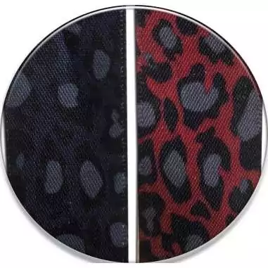 Lacets satin large panthère : 2 coloris pour vos chaussures