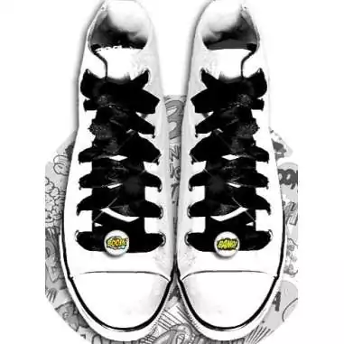 Envie de décorer vos chaussures ? Décorations de lacets BD