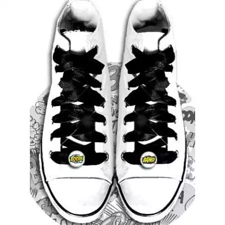 Envie de décorer vos chaussures ? Décorations de lacets BD Envie de décorer vos chaussures ? Décorations de lacets BD