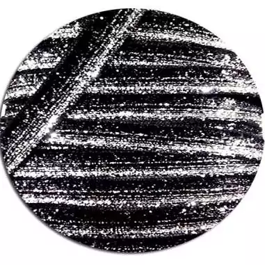 Lacets en velours pailleté en noir et argenté. pour vos chaussures